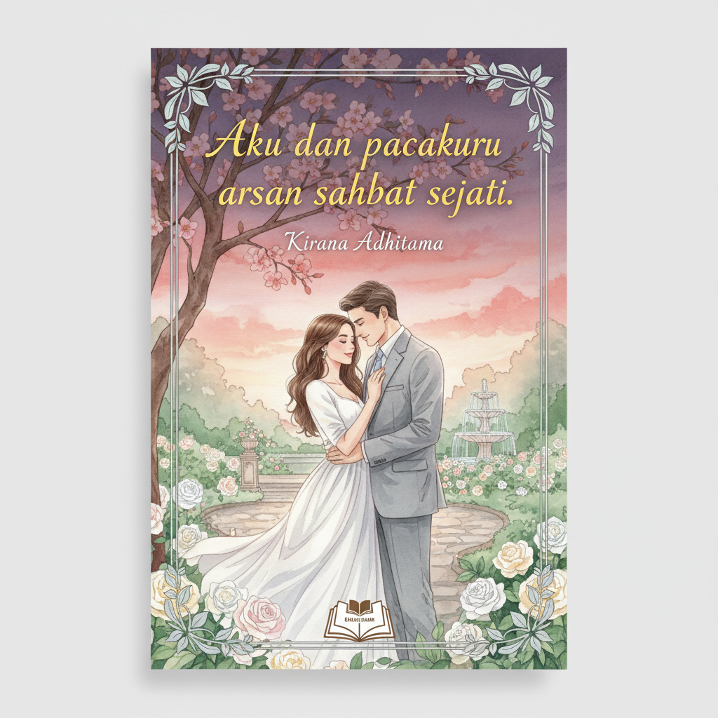 Aku dan pacarku adalah sahabat sejati.