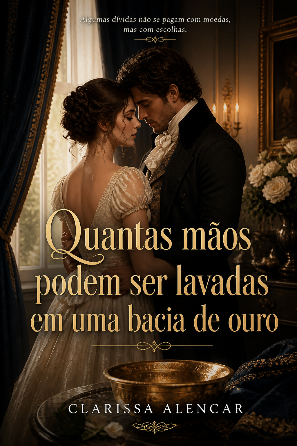 Quantas mãos podem ser lavadas em uma bacia de ouro