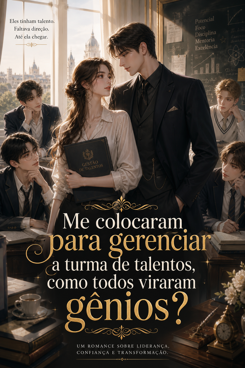 Me colocaram para gerenciar a turma de talentos, como todos viraram gênios?